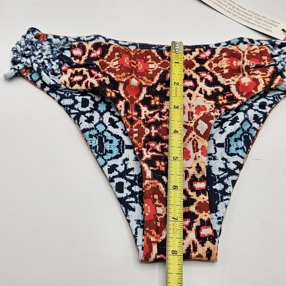 NWT Gypsy 05 Multi Aqua bikini bottom size xs - Picture 8 of 10